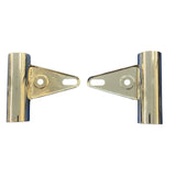 Lampenhalter Chrom T140 Paar