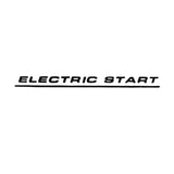 Norton Electric Start Aufkleber (Schwarz)