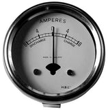 Amperemeter 2", 8-0-8 weiss