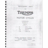 Triumph Ersatzteilbuch 1952