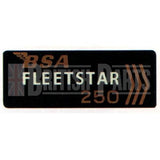 BSA Fleetstar 250 Aufkleber