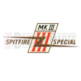 BSA Spitfire Mk 3 Aufkleber