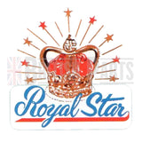 BSA Royal Star Crown Aufkleber