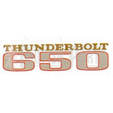 BSA Thunderbolt 650 Aufkleber