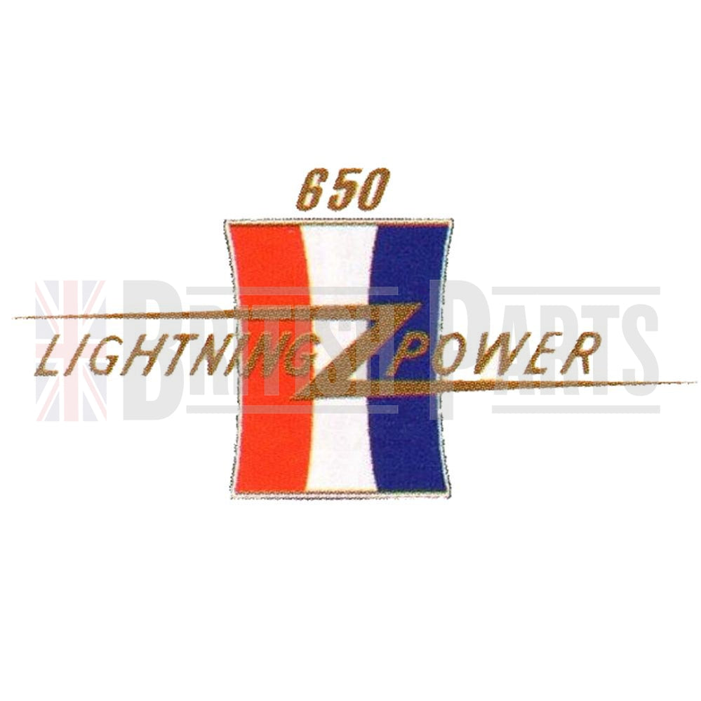 BSA Lightning Power Aufkleber