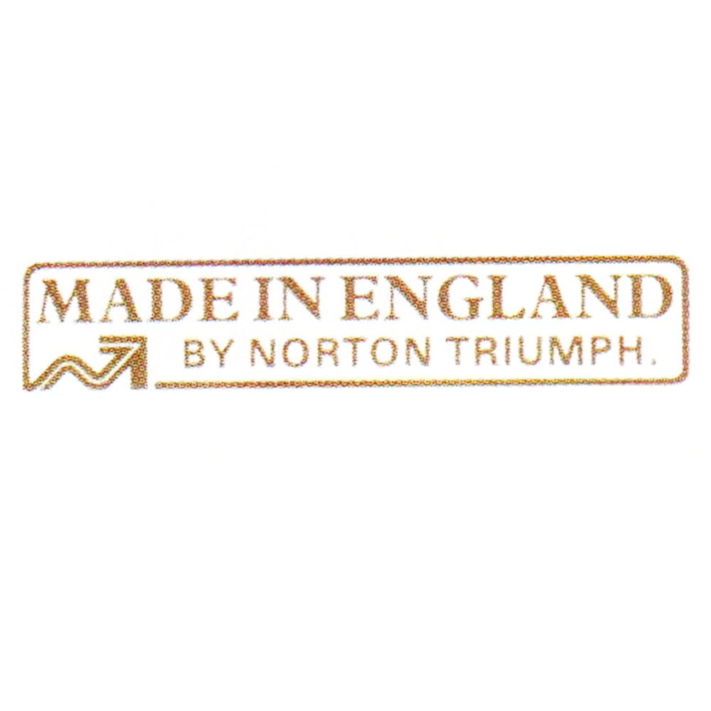 Triumph / Norton "Made in Enlgand" Aufkleber