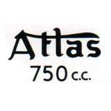 Norton Atlas 750ccm Aufkleber