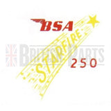 BSA Starfire 250 Aufkleber