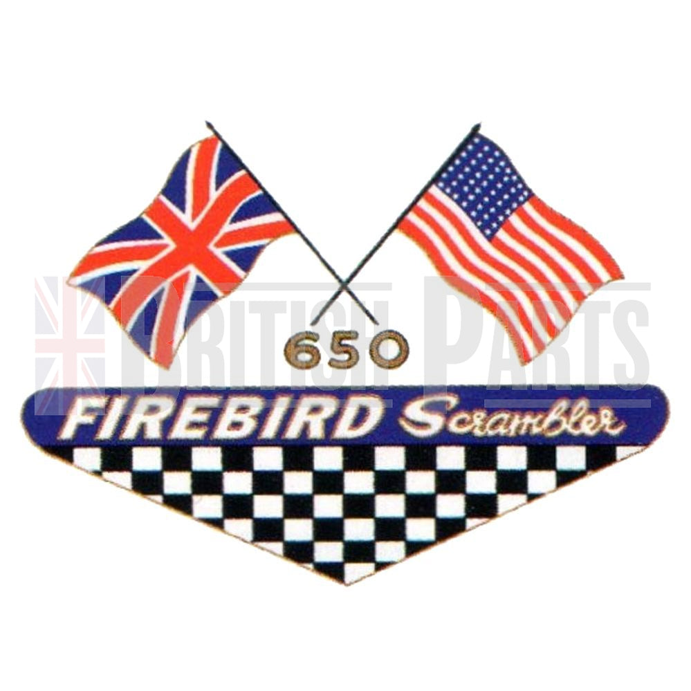 BSA 650 Firebird Scrambler Aufkleber