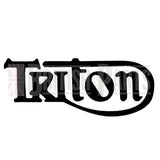 Triton (Logo mit Bogen) Aufkleber