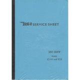 BSA 250 C11G C12 Service Sheet