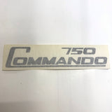 Commando 750 Aufkleber
