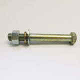 Plunger retaining bolt and nut together