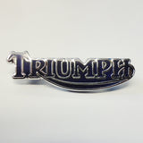 Triumph Pin in Blau
