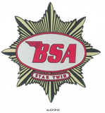 BSA Star Twin Aufkleber