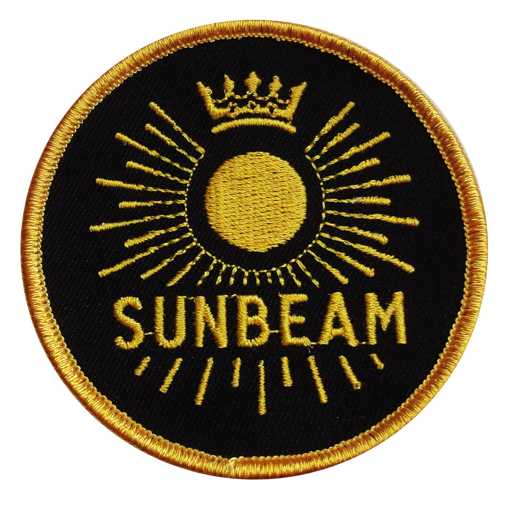 Sunbeam Aufnäher Gelb/Schwarz